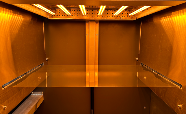 Curing ovens or tunnels equipped with infrared or convection heating systems (1)